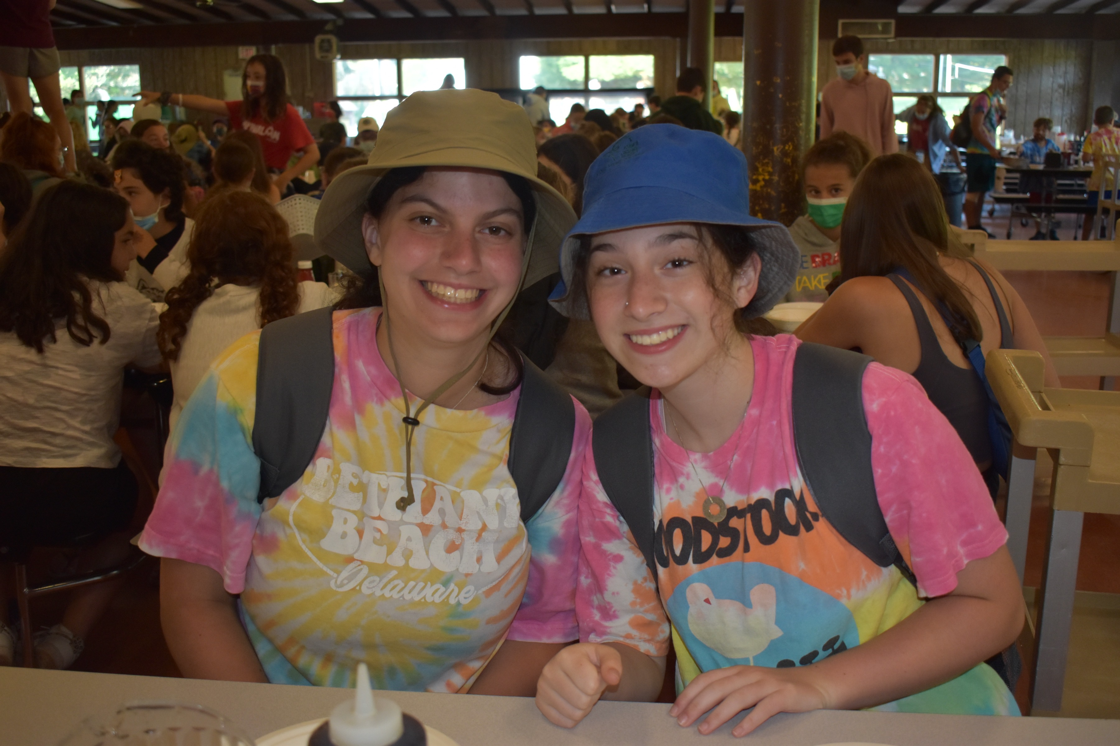 me and my co-counselor at Camp Harlam